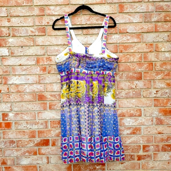Nine & Co., colorful bohemian dress Size 16 - Picture 7 of 8